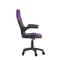 Flash Furniture Purple LeatherSoft Gaming Chair - Skate Wheels CH-00095-PR-RLB-GG - alternate 3